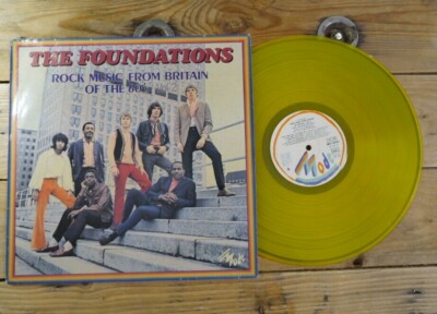 THE FOUNDATIONS ROCK MUSIC FROM BRITAIN LP 33T VINYL EX COVER EX ORIGINAL 1979