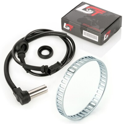 ABS sensor and ABS ring set front axle 45 teeth for VW PASSAT 3B