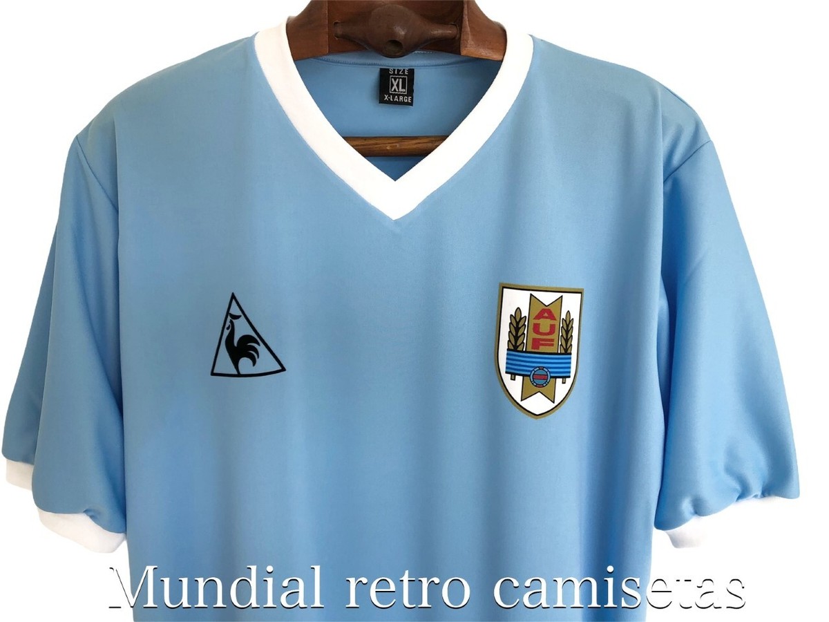Camiseta Uruguay mundial 1986 Francescoli