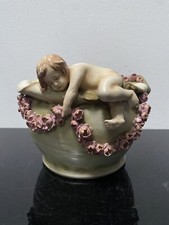 Übertopf, Amphora Werke Riessner Stellmacher & Kessel, Turn Teplitz, Keramik