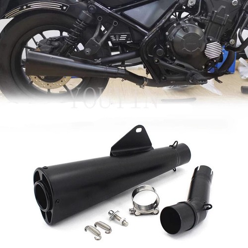 Tubo de escape silenciador tubo de enlace medio motocicleta para Honda CMX300 CMX500 2017-2023 - Imagen 7 de 7