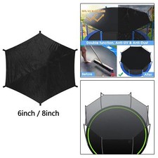 Trampoline Sunshade Cover Ceiling for 6 Poles Round Trampoline Trampoline Top