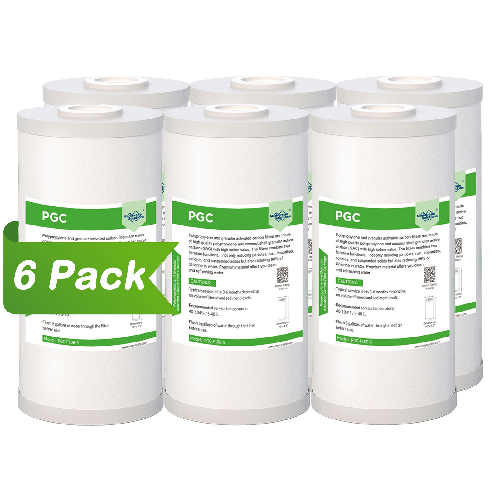 5 Micron 10 "x 4.5" Intera Casa Sedimenti E Cartuccia Di - Foto 9