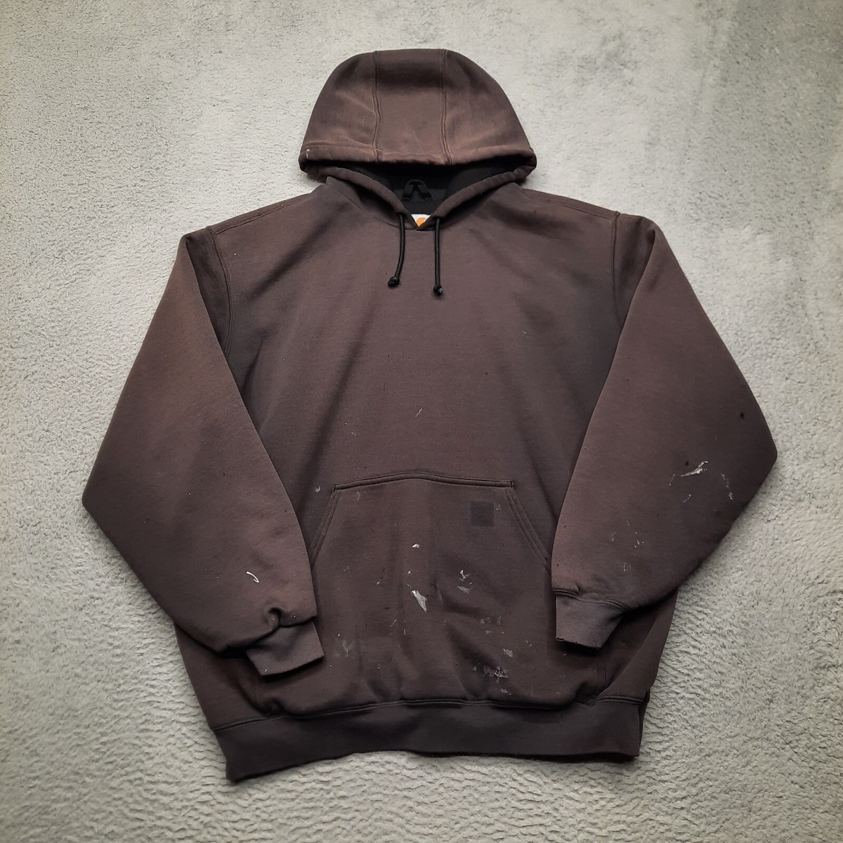 VINTAGE Carhartt Hoodie Mens XL J170 Brown Pullover VINTAGE Carhartt Hoodie Mens XL J170 Brown Pullover