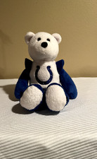 2000 Indianapolis Colts Bear, Made by Limited Treasures. 8 inches