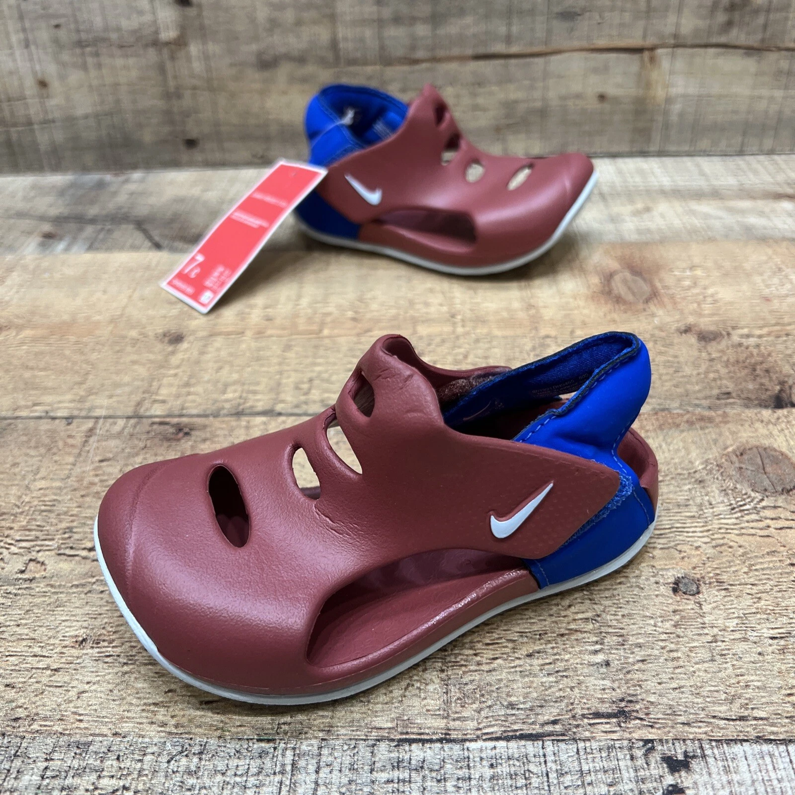 Sandali Nike Sunray Protect 3 bambino Canyon ruggine taglia 7 C nuovi con etichette