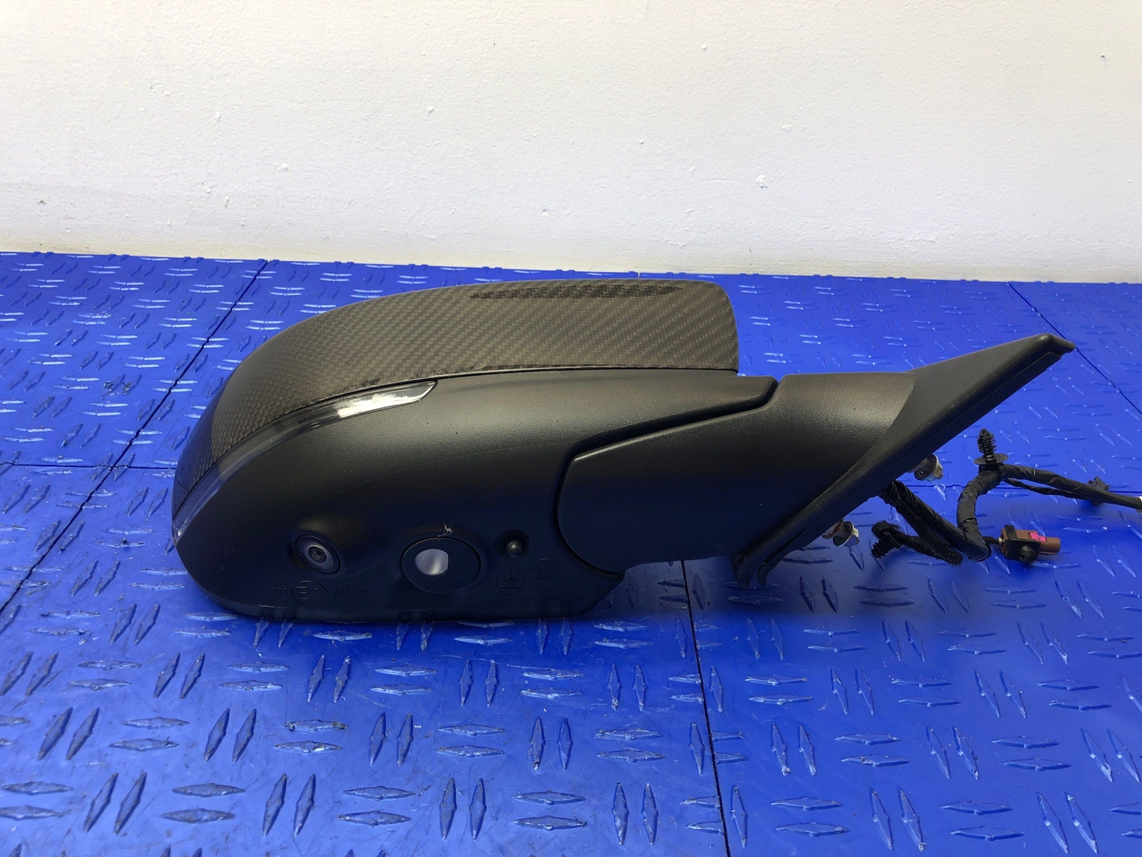 2013-2021 MASERATI QUATTROPORTE M156 RIGHT LEFT DOOR MIRROR SET W/CAMERAS CARBON