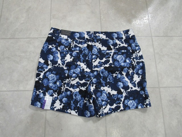 baby blue tailored shorts