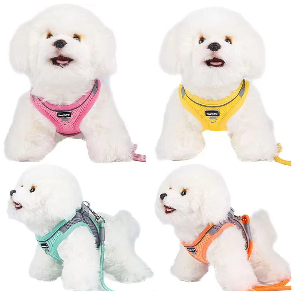 Adjustable Dog Harness for Small Pets Puppy Cat Outdoor Walking Vest