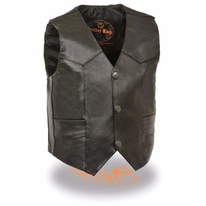 infant leather vest