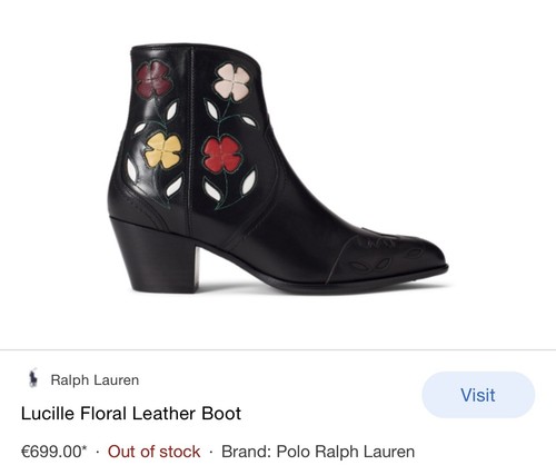 Polo RALPH LAUREN Womens 9.5 LUCILLE 