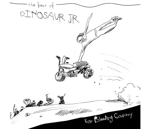 Dinosaur Jr: Ear Bleeding Country - The Best Of, Black On White Splatter Vinyl