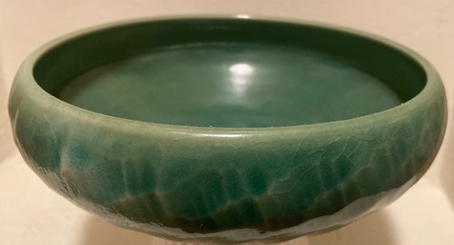 Small Green Crackled Glazed Ramen bowl