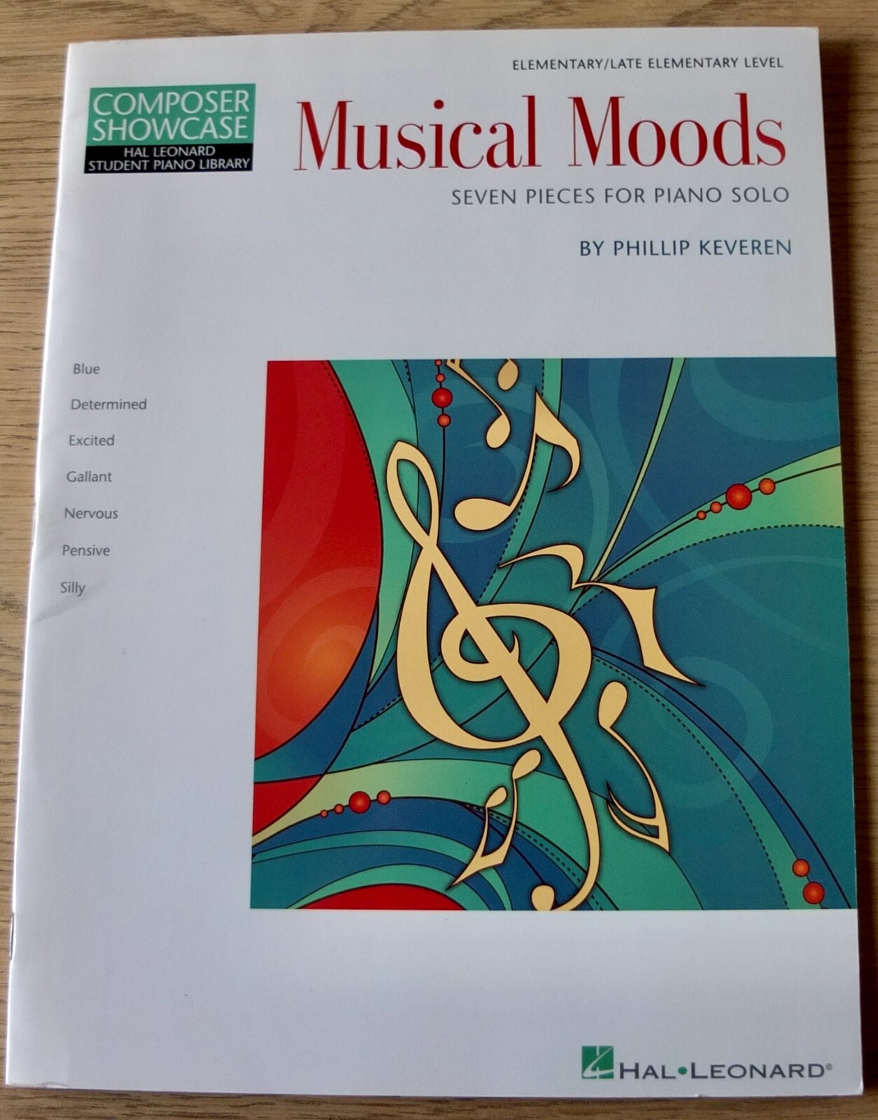 PHILLIP KEVEREN MUSICAL MOODS FOR PIANO SOLO SHEET MUSIC BOOK (2007) ELEMENTARY