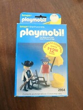 Playmobil 2954, Brand New Sheriff And Wife, Vintage, In Original Box