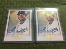 2018 Topps Gallery LosAngeles Dodgers Yasiel Puig Private Issue /250 & Base Lot