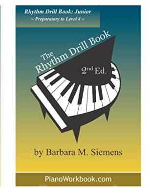 The Rhythm Drill Book: Junior by Siemens  New 9781726374439 Fast Free Shipping-