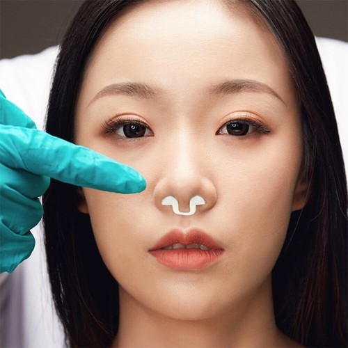 Supporto Nasale per Recupero Rinoplastica Silicone Correttore Naso - Foto 2 di 12