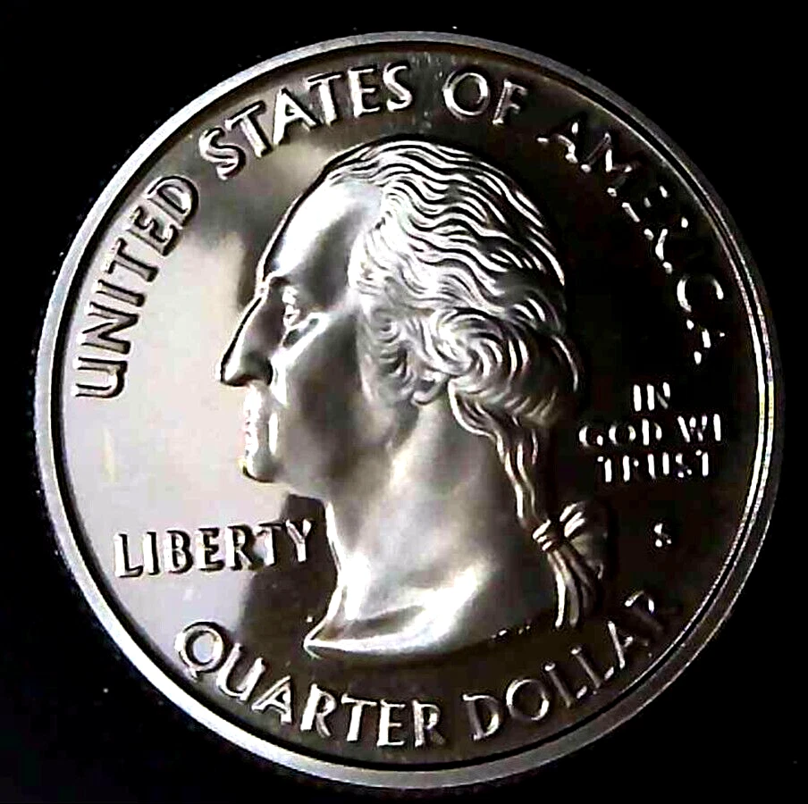 2006-S 25C State Quarter North Dakota GDC Proof CN CLAD 21ac1006 - Image 2 of 2