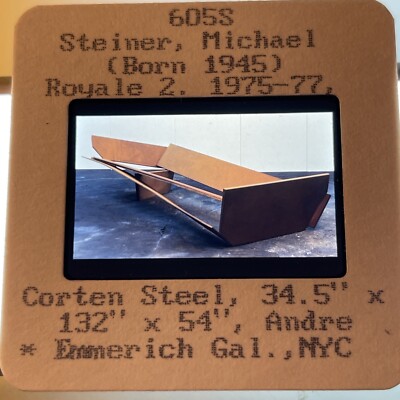 Michael Steiner  Royale 2  American Sculpture 35mm Art Slide