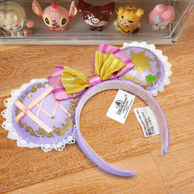 Princess Tangled Rapunzel Disney` Parks Headband Mickey Mouse Minnie Ears NWT