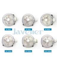 Ranges 20-5000PA Dfferential Pressure Swith Micro Air Pressure Switch 250V