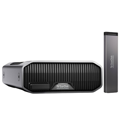 SanDisk Professional 12TB G DRIVE PROJECT Thunderbolt 3 External Hard Drive
