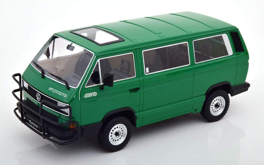 VW T3 SYNCRO Venture Chasse 1987 Green KKSCALE KKDC180965 1:18