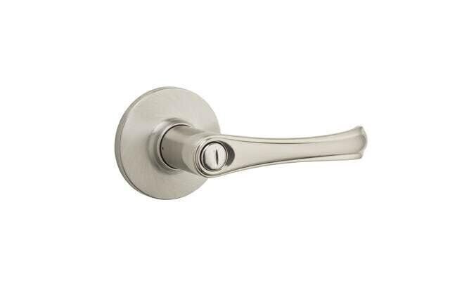Kwikset Safelock SL3000GV-15V1 Grapevine Lever Privacy Lock with New Chassis...