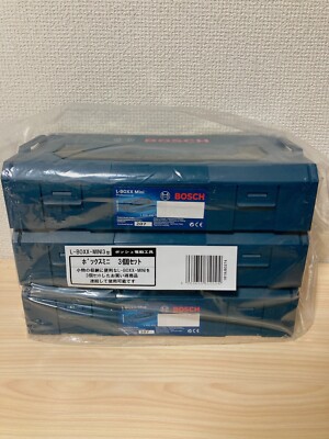 Bosch Professional L-BOXX L-BOX X-MINI3 Box mini Set Blue Tool Case