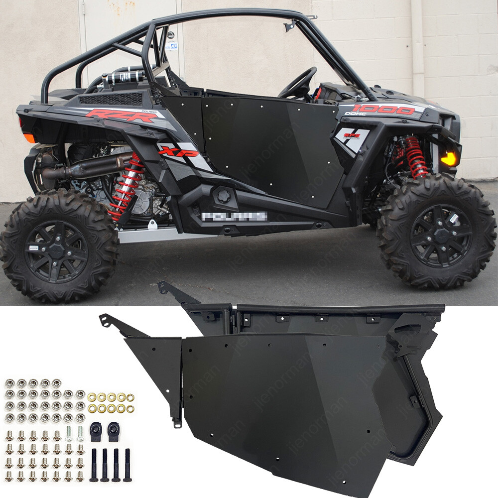Pair Aluminum Full Doors UTV Side for 14-23 Polaris RZR XP 1000