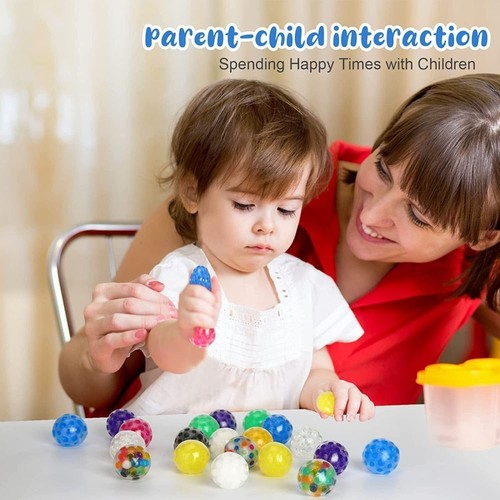 10pcs Transparent TPR Crystal Ball Children Birthday Gift - Photo 7/12