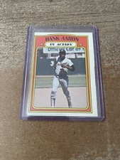 1972 Topps #300 Hank Aaron IA EX-MT