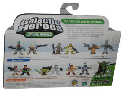 Hasbro Star Wars Galactic Heroes – Mini Figure 2-pack IG-88 E Zuckuss - 4