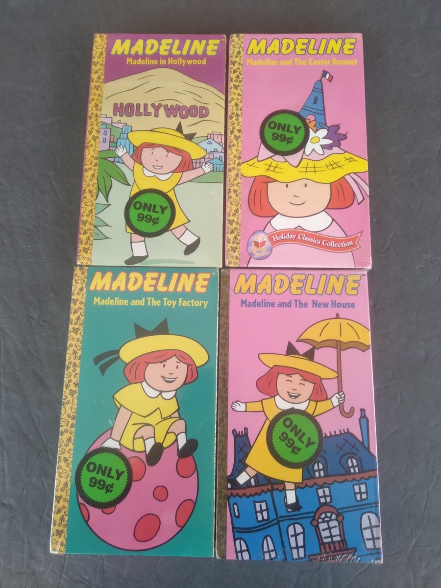 lot of 4 Madeline And the toy factory.the Easter bonnet & 2 more