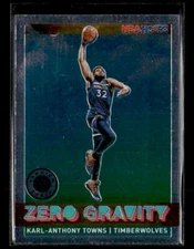 2019-20 Hoops #17 Karl-Anthony Towns Zero Gravity Minnesota Timberwolves