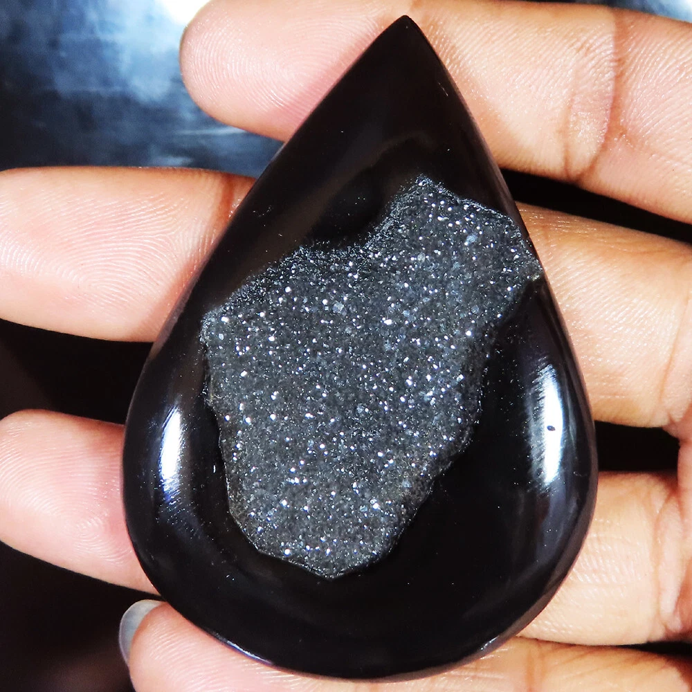 Onyx druzy deals