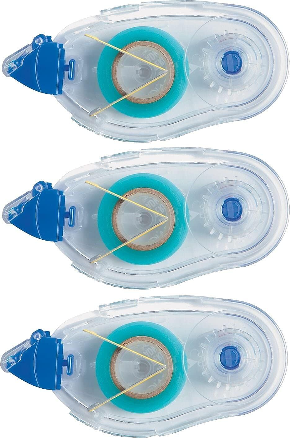 Mono Adhesive Roller Refill, Permanent, 3/PK 3 Count (Pack of 1)