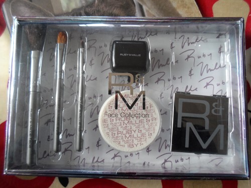 Ruby & Millie Face Collection Makeup Brushes Sharpener Compact Mirror Sponge