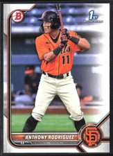 2022 Bowman 1st #BP-26 Anthony Rodriguez