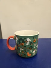 Peanuts Snoopy Green Christmas Coffee Mug Cup 2020 Peanuts Worldwide LLC