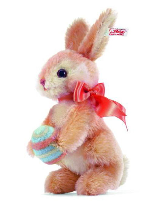 New Steiff Germany LTD Gloria The Springtime Pink Bunny New Steiff Germany LTD Gloria The Springtime Pink Bunny