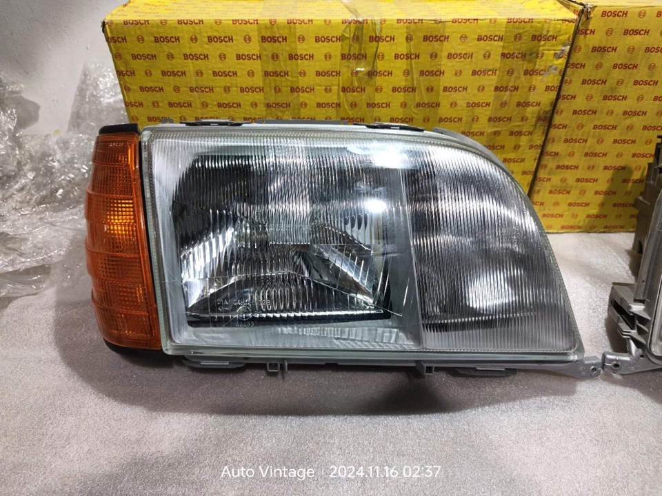 Par de faros + señales Mercedes Benz Bosch W140 Clase S S500 S320 S420 NOS OEM Foto 2 de 4