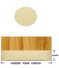 POLISHED BRASS KICK PLATE KICK PLATE WITH SCREWS FOR TIMBER DOOR DRILLED & CSK