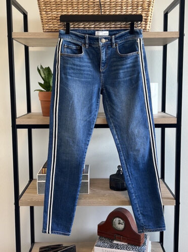 Loft Mid-Rise Elastyczne paski boczne Nowoczesne skinny Jeans, 25/0 - Zdjęcie 1 z 10