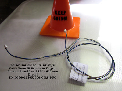 LG 50'' 50LN5100-UB.BUSY.JR Cable From IR Sensor to Keypad Control Board Len 25.5
