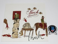 BECK SIGNED GUEROLITO VINYL ALBUM RECORD LP BECKETT COA HANSEN GUERO CLAP HANDS