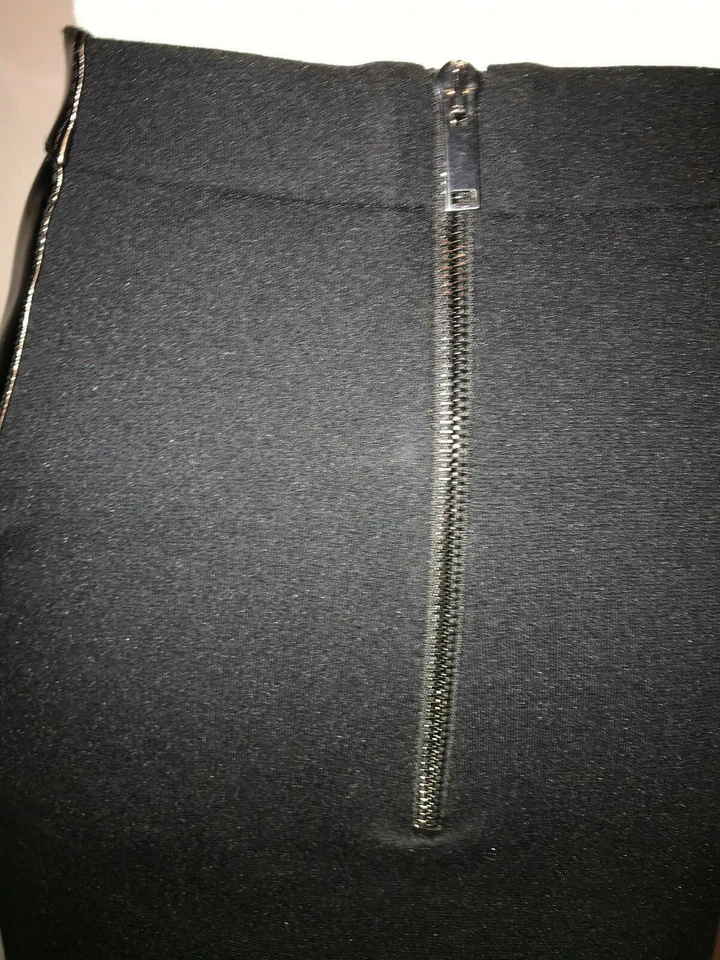 GARETH PUGH PVC Doubled black skirt size 40 Foto 4 de 4