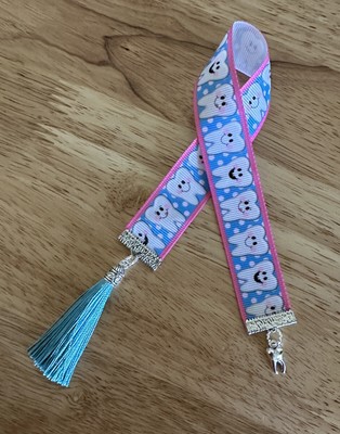 Tooth Bookmark, Dental Bookmark, Book Club, Hygienist, Box Incl,Dentist Bookmark