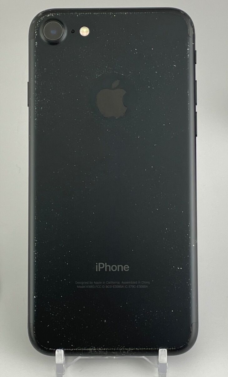 Unlocked Apple iPhone 7 32GB Black A1660 NNAC2LL/A (CDMA + GSM) 4.7